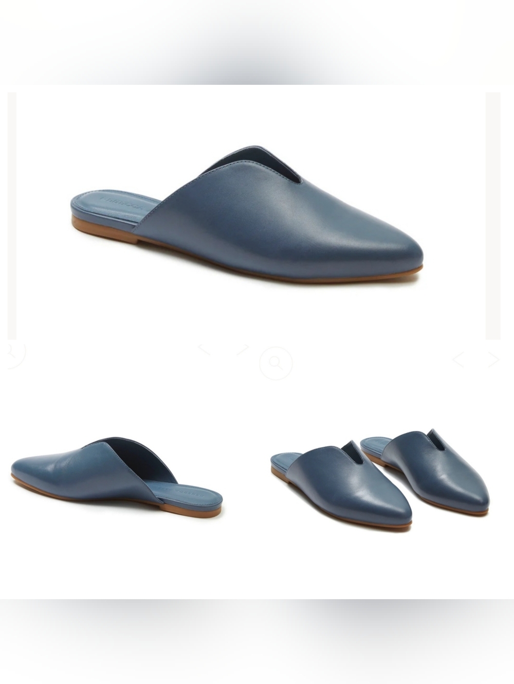 Rebecca Allen The Mule Slate Blue Sz 9.5